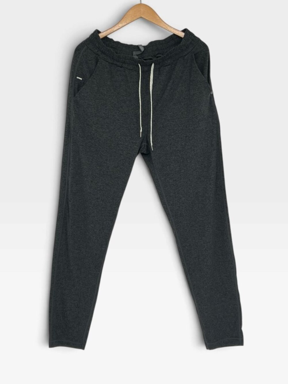 Vuori Ponto Performance Pant Men's L Charcoal Heather DreamKnit Jogger V418